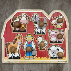 Melissa & Doug Farm Friends Puzzle