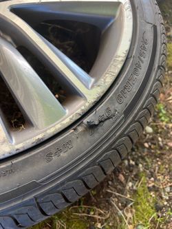 4 2016 Infiniti q50 tires with wheels