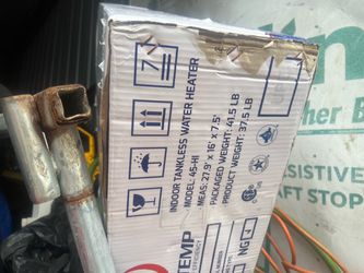 Eccotemp Tankless gas hot water heater