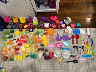 HUGE Play Food & Kitchen Accessories Bundle