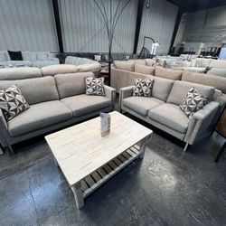 2pc Sofa & Love Seat