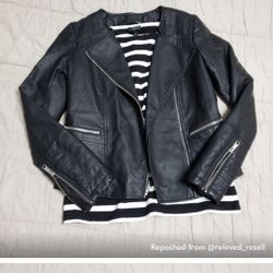 Black Moto Jacket