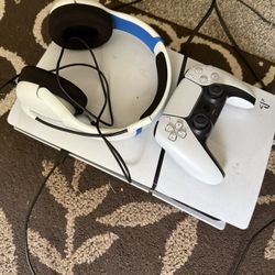 PS5 and Headset