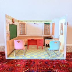 Awesome Academy Schoolroom Playset for 18-inch Dolls
