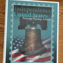 Never Used U.S. Postage Stamp Album