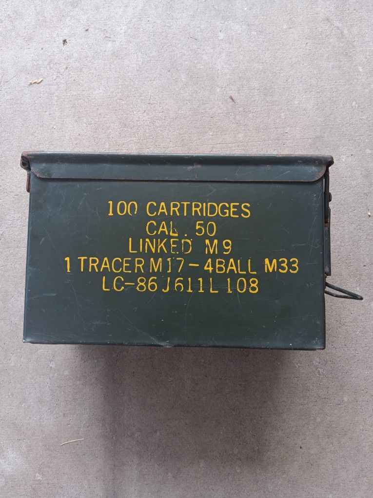 Military Ammo Box