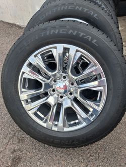 2026 NEW OEM ORIGINAL TAKEOFFS GMC YUKON DENALI 20 INCH TIRES CONTINENTAL NEW 100 % DOT 2226 $ 1599 FIRM.