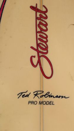 Stewart Surfboard Ted Robinson Pro Model Longboard