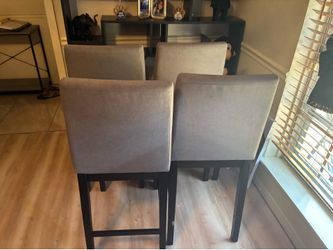 High dinner table chairs