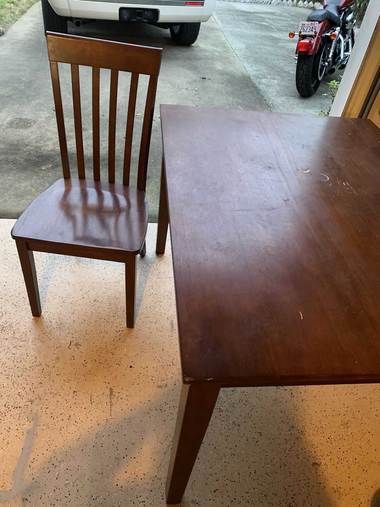 Kitchen table and chairs