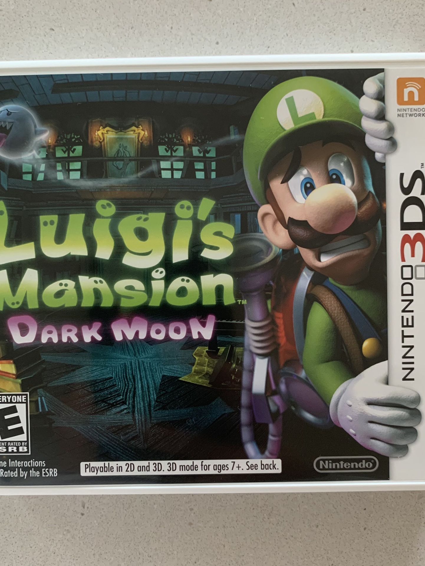 Nintendo 3DS Game: Luigis Mansion “Dark Noon”