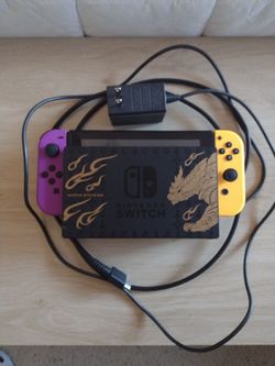 Nintendo switch monster hunter rise series