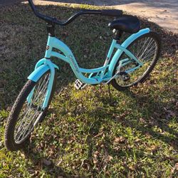 Kent 26" Seachange Classic Beach Cruiser Bike Blue great conditions