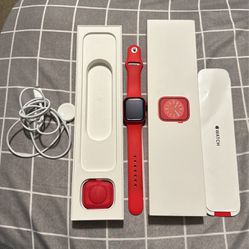Apple Watch Series 8 41mm Red Alu 