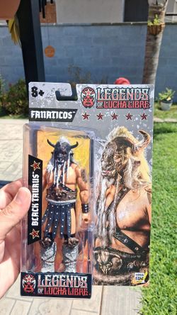Legends of Lucha Libre Black Taurus Action Figure