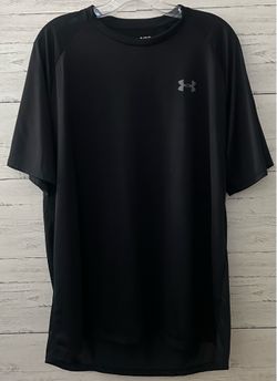 Under Armour Men's Black Moisture Wicking Tech Tee Shirt Sz XL