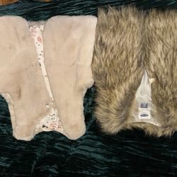 Faux Fur Vest Lot Size 3T