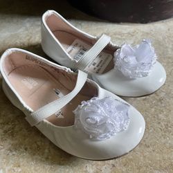 Harper Canyon White Dress Shoes Toddler SZ 7