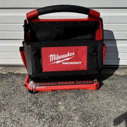 Milwaukee Pack Out Tote + Pack out Storage Organizer 