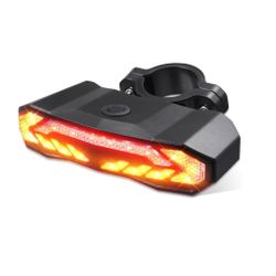 new Smart Bike Accessories, USB Wireless Remote Control Six Lighting Modes, Brake Sensing  About this item  The universal rack mount attaches securely