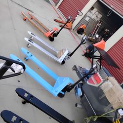 Tons of Pallet jacks new n used $199 n up