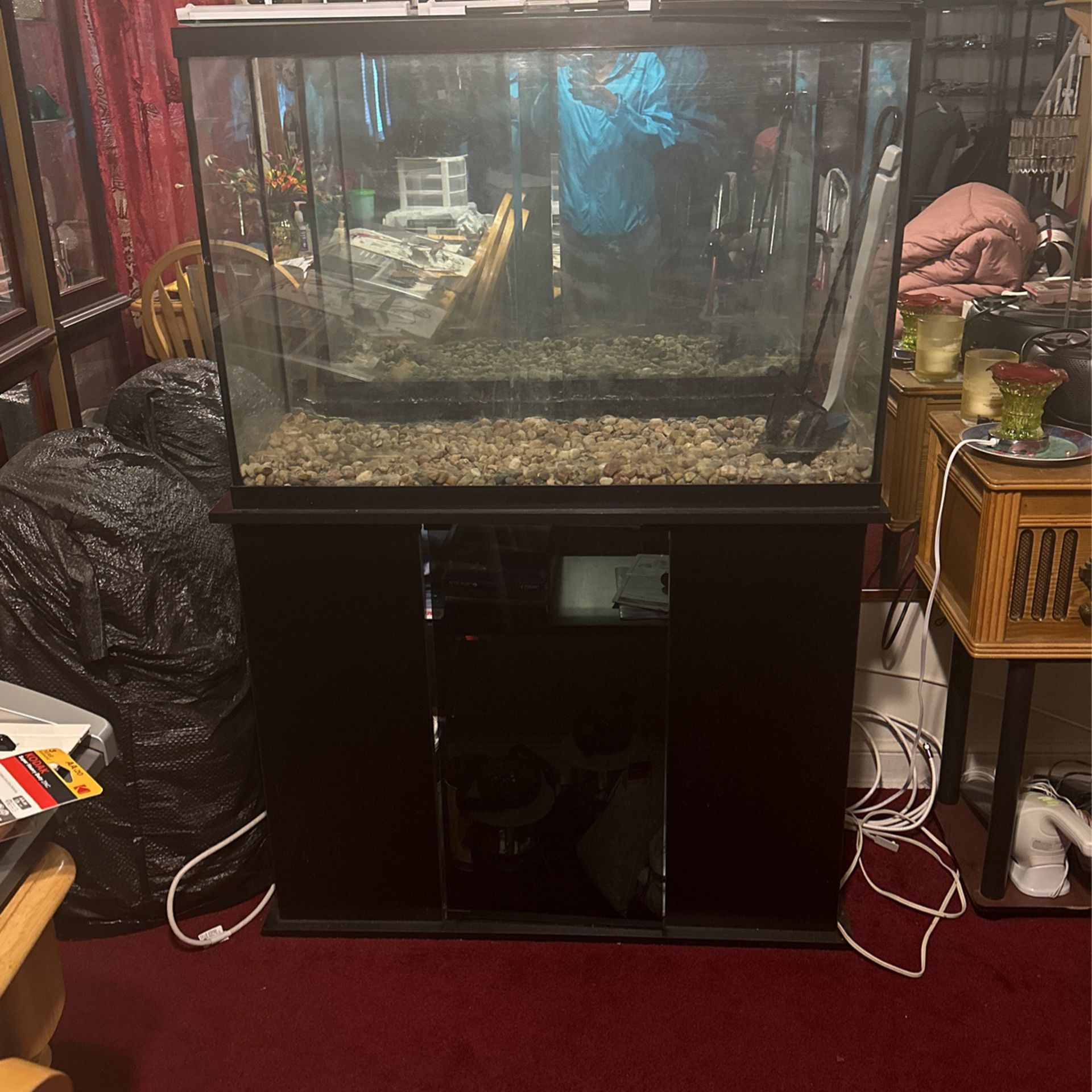Fish Tank With Storage 