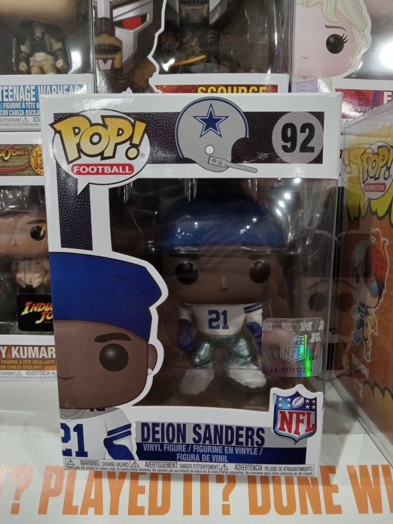 Deion Sanders Coach Prime Funko Pop Dallas Cowboys NFL Football