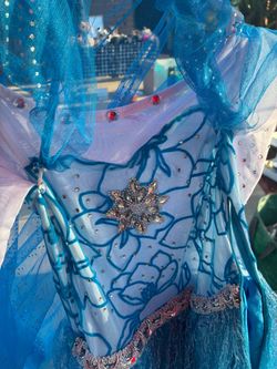 Elsa dress with fairy lights