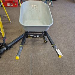 Gorilla 6 CU FT Steel Wheelbarrow GSXD-6