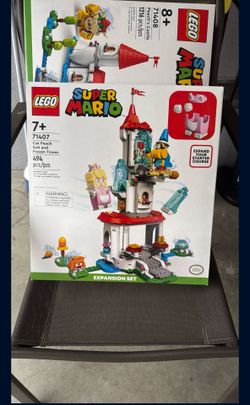 Super Mario, Cat Peach Suit And Frozen Tower