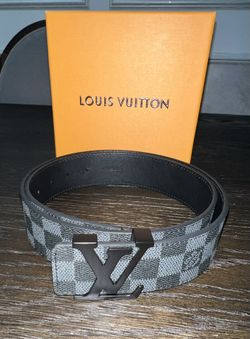 Louis Vuitton Checkered Belt