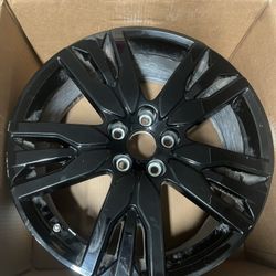Cracked Oem 2021 Honda Pilot Black 20” Wheels 