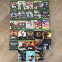 Xbox One Games 28 Xbox One Games Selling All Together