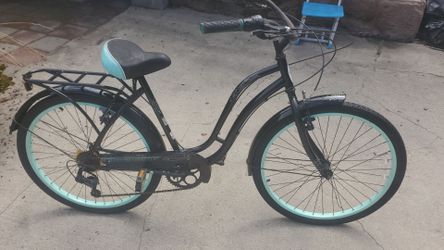 Schwinn Cruiser Bike Black and Teal