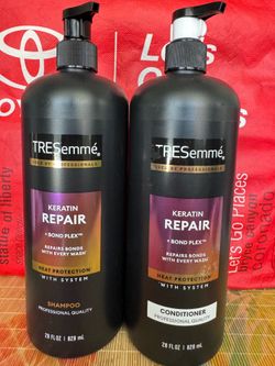 Tresemme keratin repair shampoo & conditioner