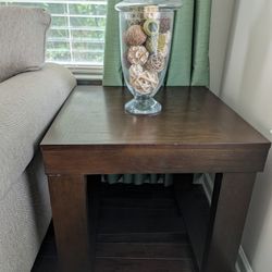 Wooden End Table