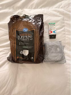 Senior diapers and eye allergy relief