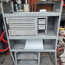 Small Van Adrian Steel Cabinet