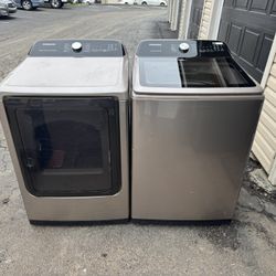 Samsung Washer And Dryer Set 