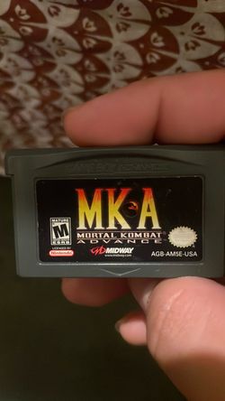 Mortal Kombat Advance Game Boy Advance Cartridge