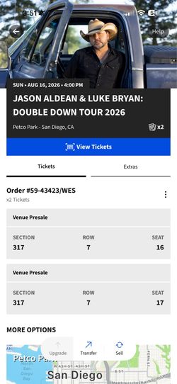 Jason Aldean & Luke Bryan Tickets