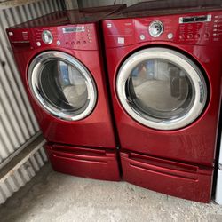 Lg Set Washer And Dryer /🔌Comes with 2 month warranty 📆LOCATED AT:📍📍 5200 E 10TH AVENUE TAMPA FL 33619PHONE 📲 813~473~0570