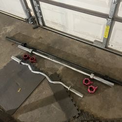 Weight Bars Sold As Set 