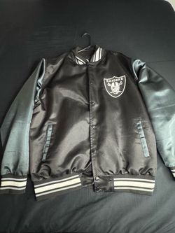 Raiders jacket barley used