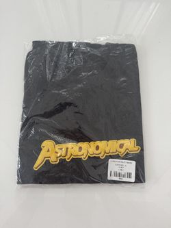 Travis Scott Astro Portrait T-shirt - Black (Large) | Brand New 