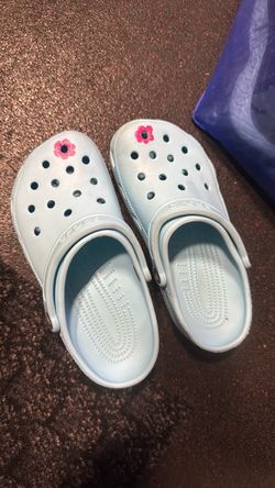 CROCS WOMENS BABY BLUE 7