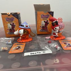 JAXX Jason Freeny Sanrio Kandy My Melody and Cinnamoroll Halloween Figure Set