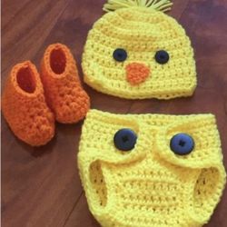 Crochet Newborn Picture Outfits 