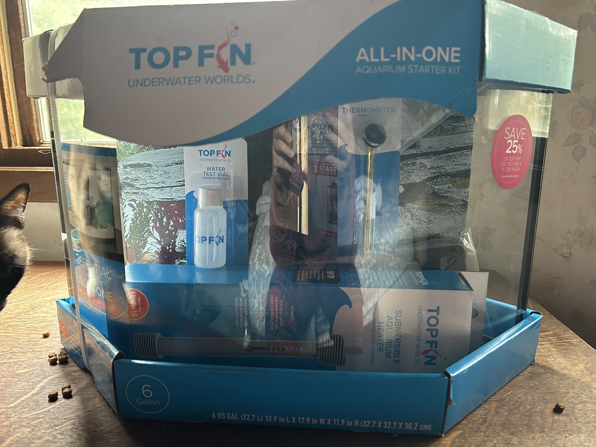 6 Gallon Aquarium Starter Kit