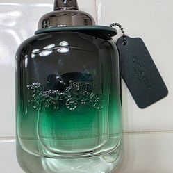 Coach Green Eau de Toilette for Men - 3.3 oz Spray - Authentic - New No Box